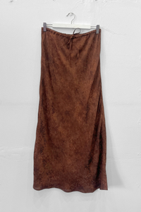 M.A.Dainty Tiki Skirt Rust