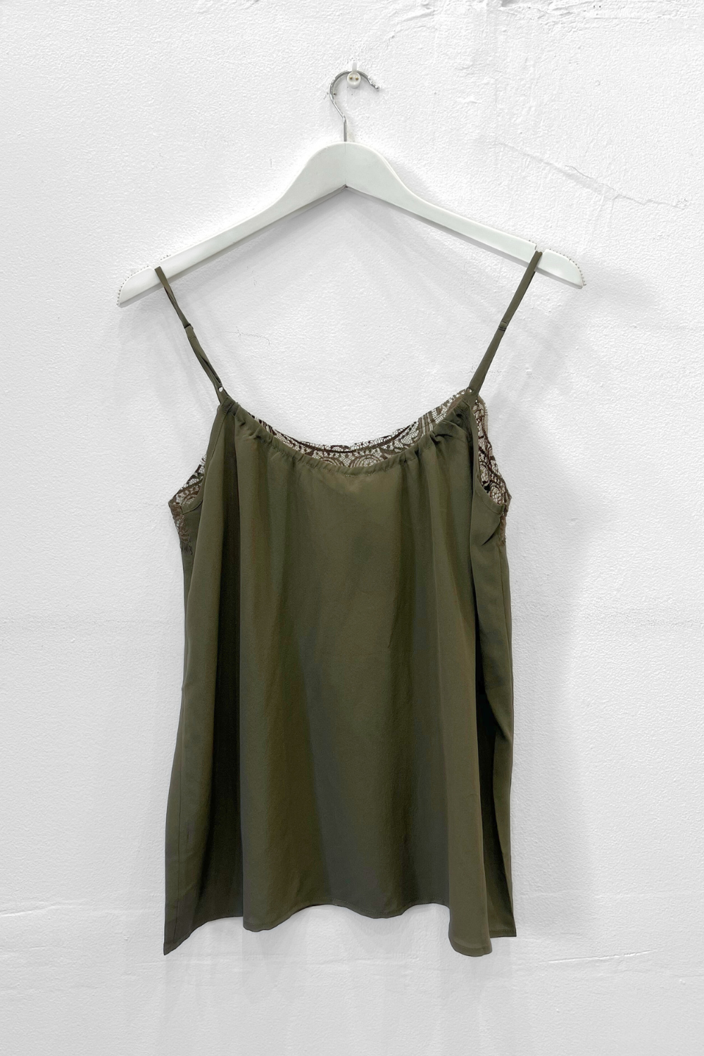 M.A.Dainty Tambourine Top Olive