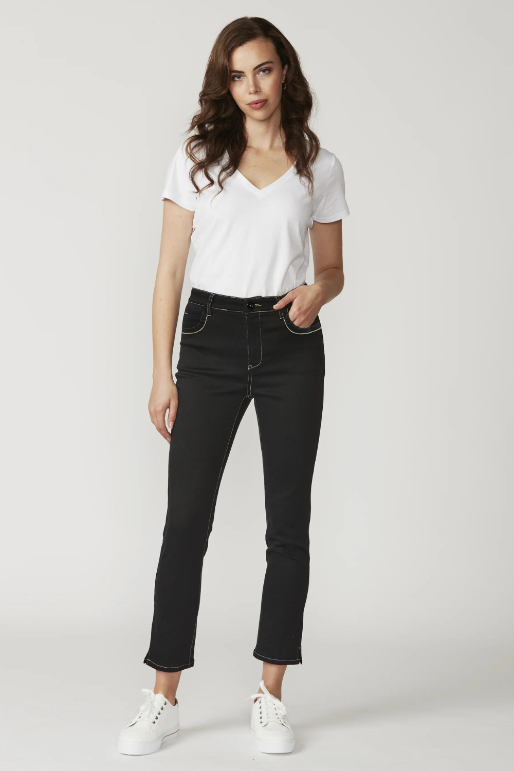 Lania The Label Vienna Jean Black