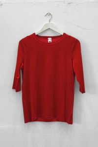M.A.Dainty Patti Top Lazer Red