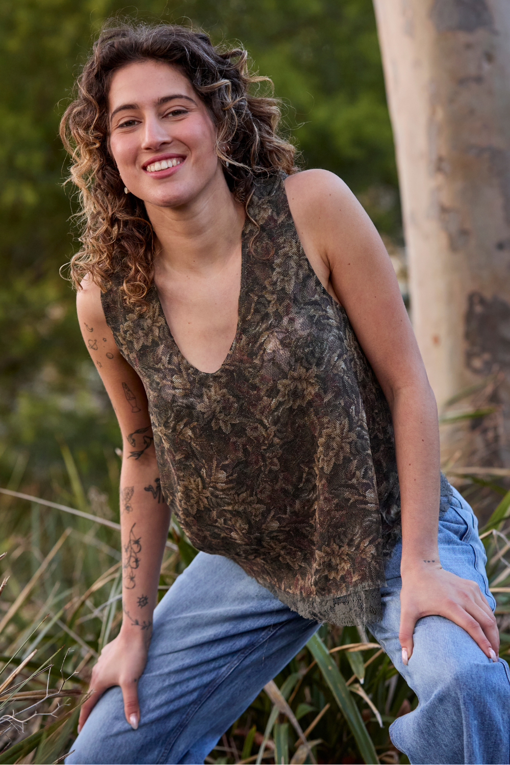 Circular by M.A.Dainty Belle Top