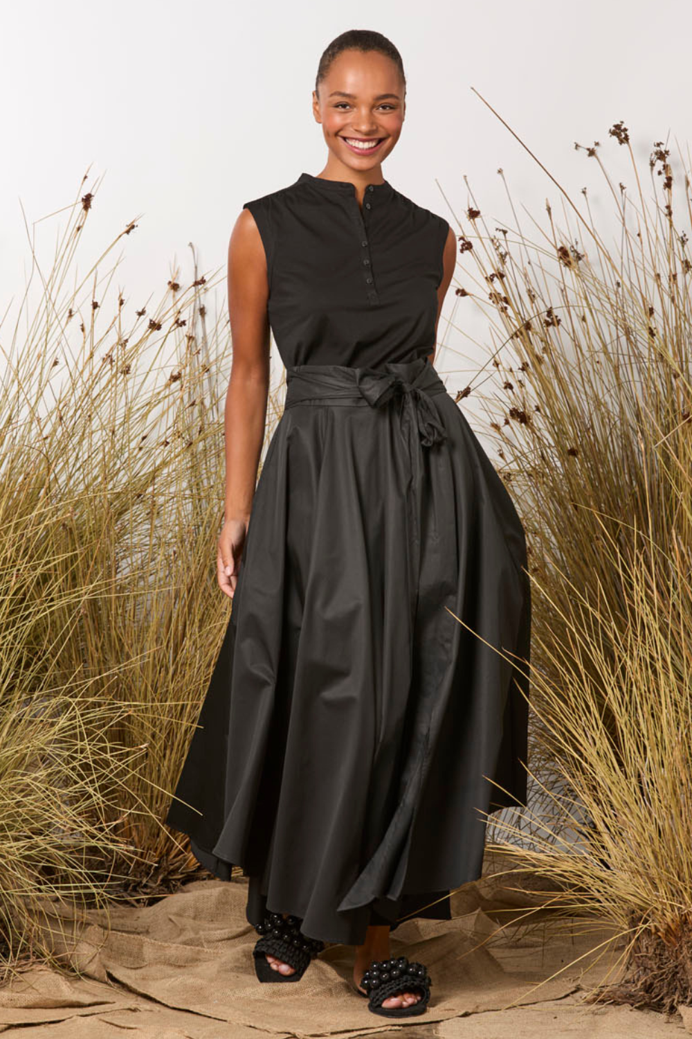 M.A.Dainty Gloria Skirt Nero