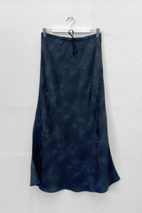 M.A.Dainty Tiki Skirt Navy