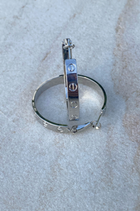 Eynesbury House of Couture Carti Hoops Silver