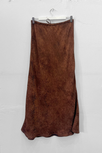 M.A.Dainty Tiki Skirt Rust
