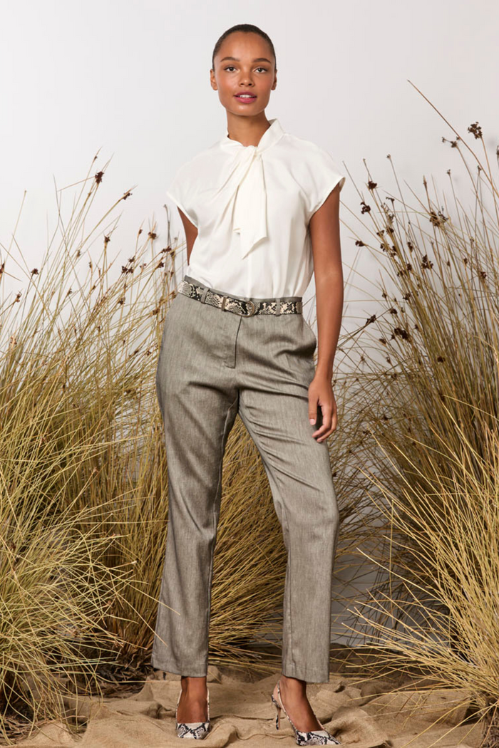 M.A.Dainty Darling Pant Grey Lead