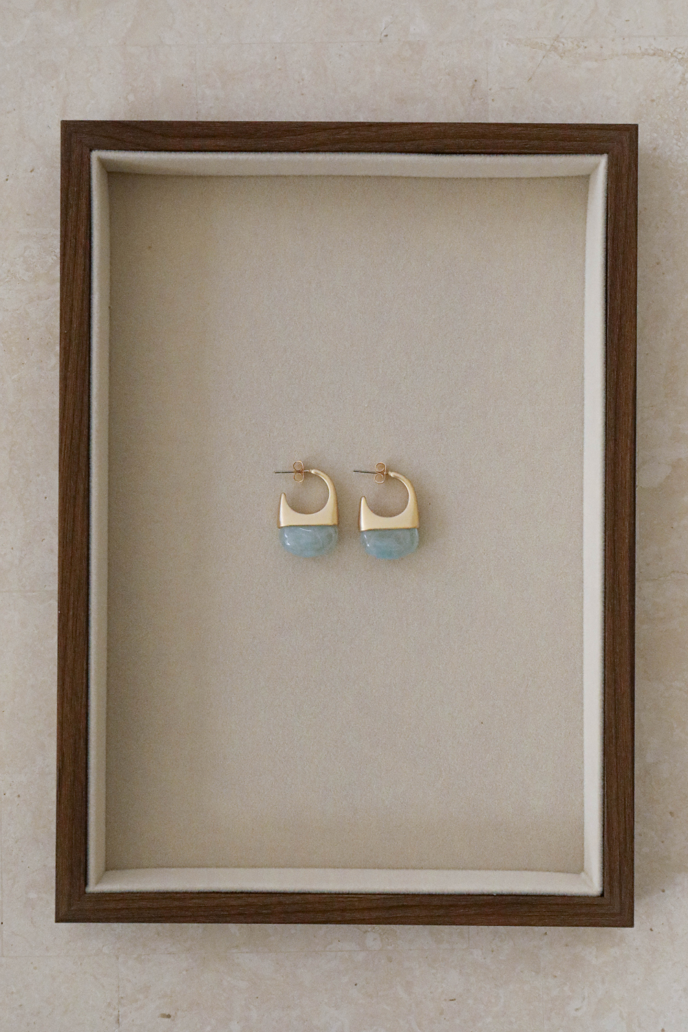 Zahar Poppy Earrings Blue