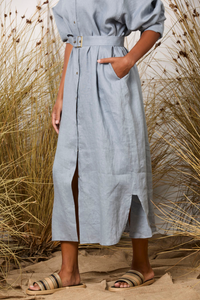M.A.Dainty Potter Dress Denim