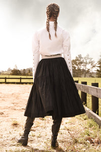 Trelise Cooper Rustle and Ready Skirt Black
