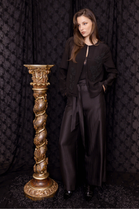 M.A.Dainty Starstruck Top Black