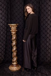 M.A.Dainty Starstruck Top Black