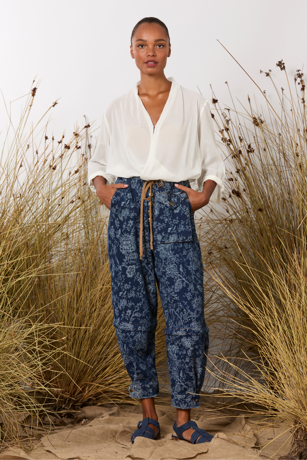 M.A.Dainty Trucker Floral