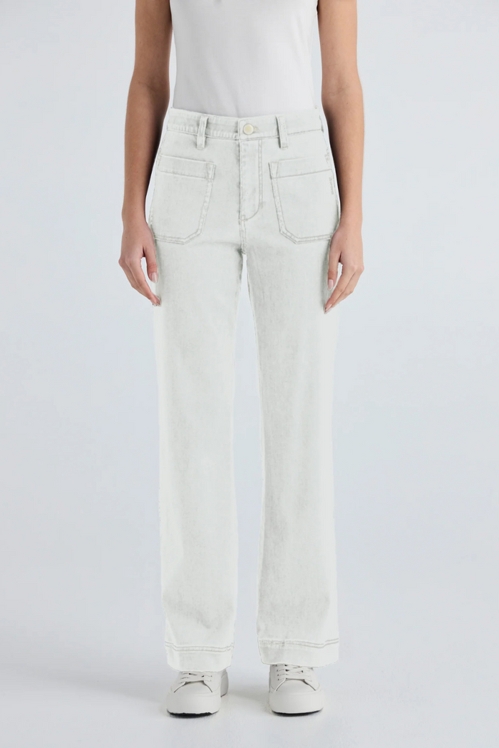 Lania Chrome Blanc Jeans
