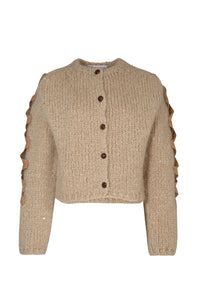 Trelise Cooper We're Going Laces Cardigan Natural