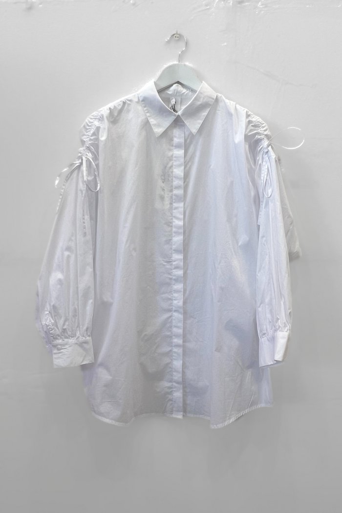 M.A.Dainty Slider Shirt White