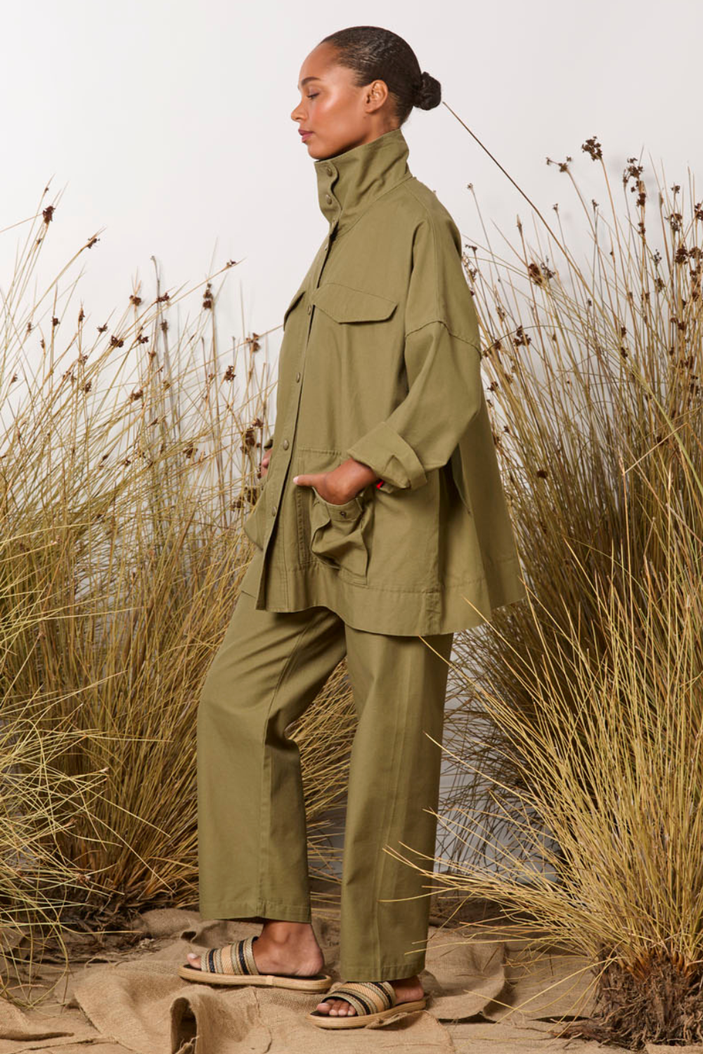 M.A.Dainty Croft Jacket Army