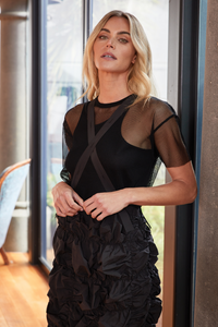 M.A.Dainty Deciduous Top Black