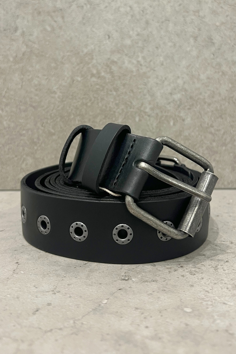 M.A.Dainty Lasso Belt Black Silver
