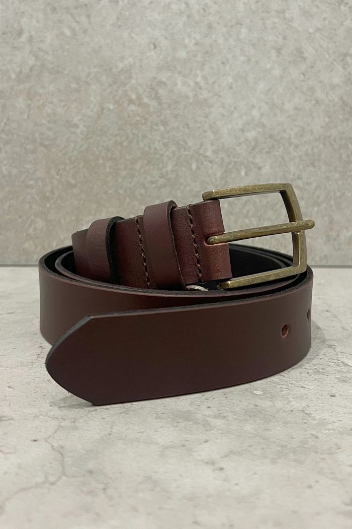 M.A.Dainty Lonny Belt Choc Brass