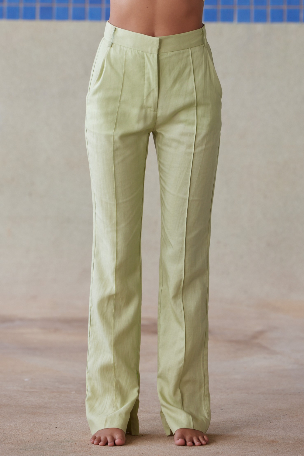 Pippa Piper Slim Leg Pant Olive