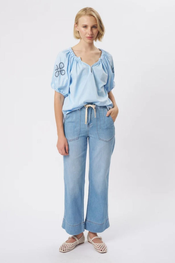 Kireina Sofia Pants Sky Blue