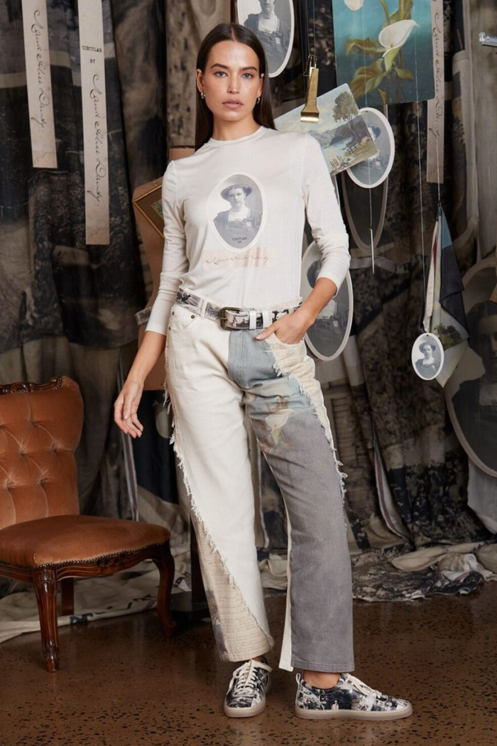 Circular by Maud Dainty Jeans Artworks Print