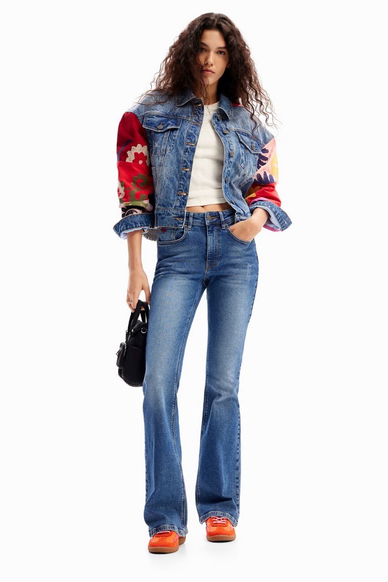 Desigual Push-Up Flare Jeans