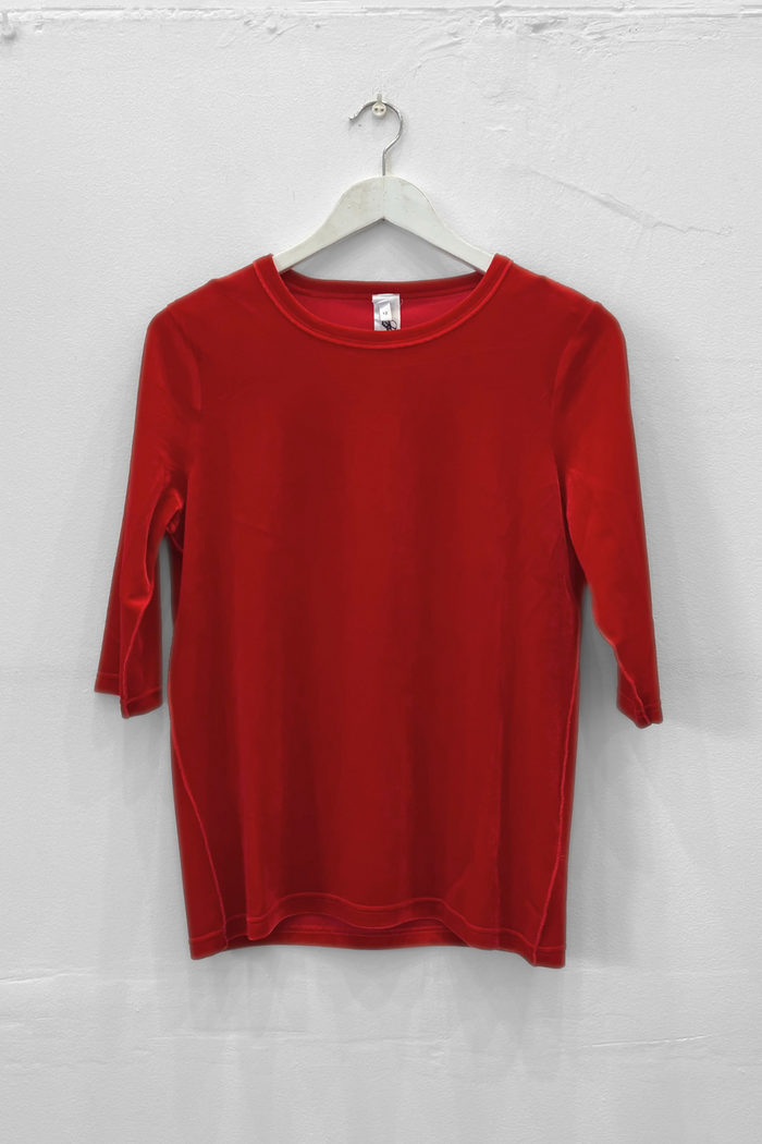 M.A.Dainty Patti Top Lazer Red