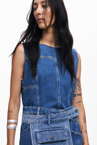 Desigual Denim Midi Dress Pre-Order