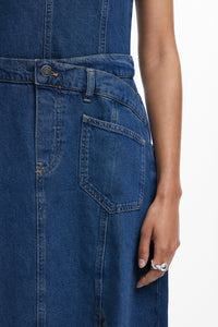 Desigual Denim Midi Dress Pre-Order