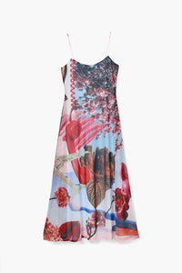 Desigual Printed Midi Dress M. Christian Lacroix Pre-Order