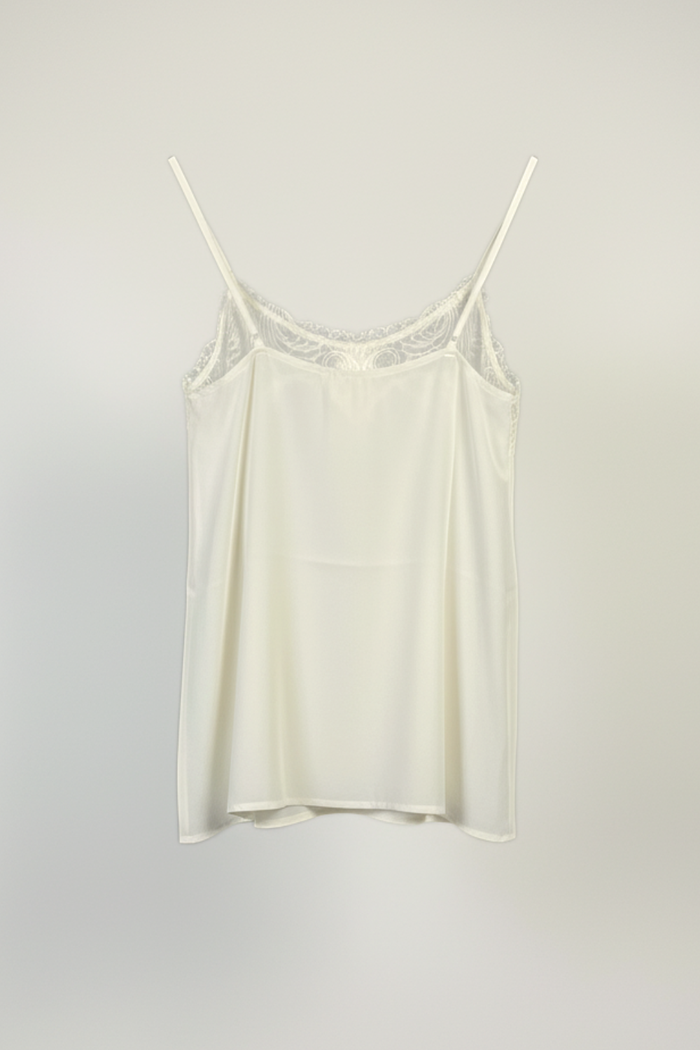 M.A.Dainty Tambourine Top New Cream