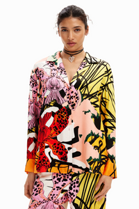 Desigual X M. Christian Lacroix Orchid Shirt