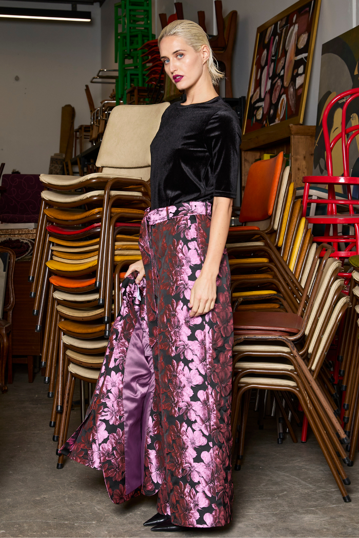 M.A.Dainty Patti Top Black