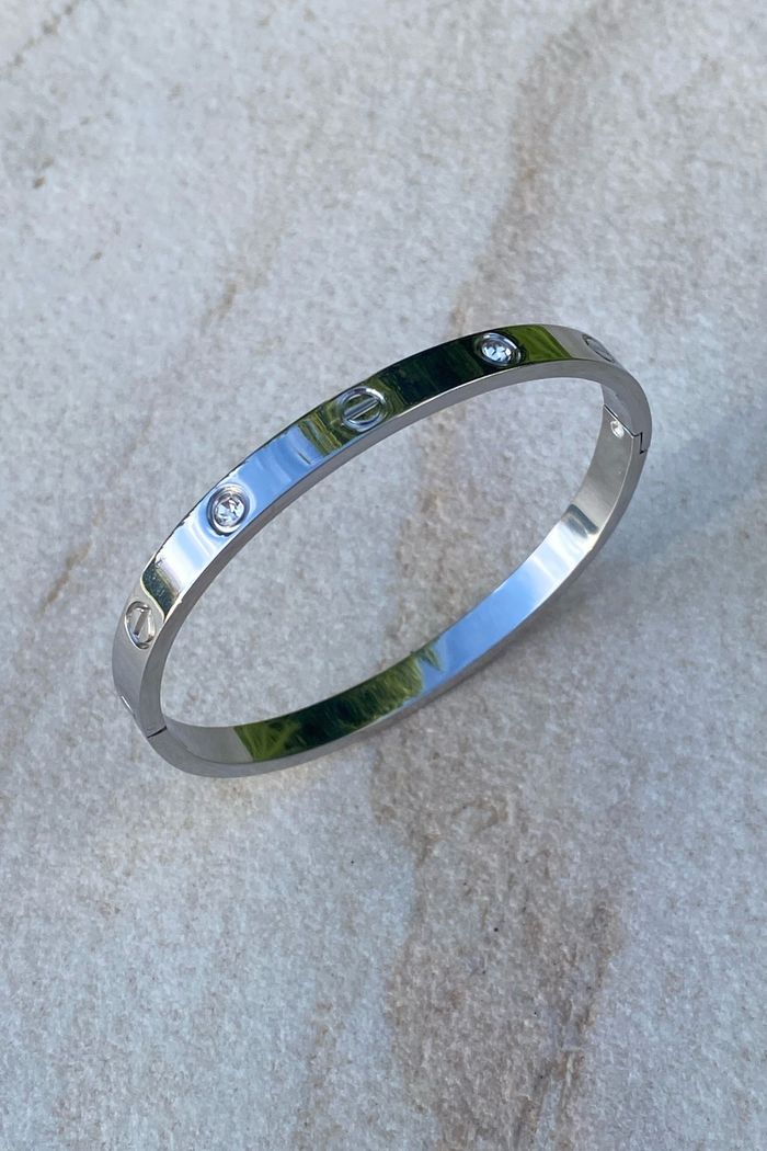 Eynesbury House of Couture Carti Bangle Silver