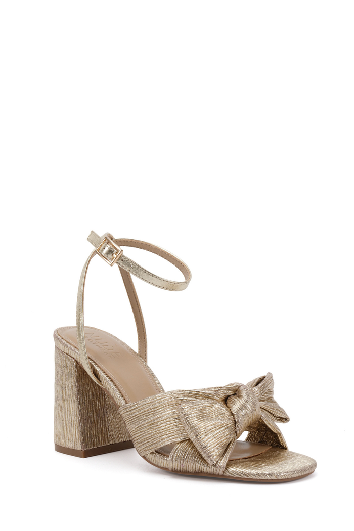 Nude Footwear Lola Heels Gold