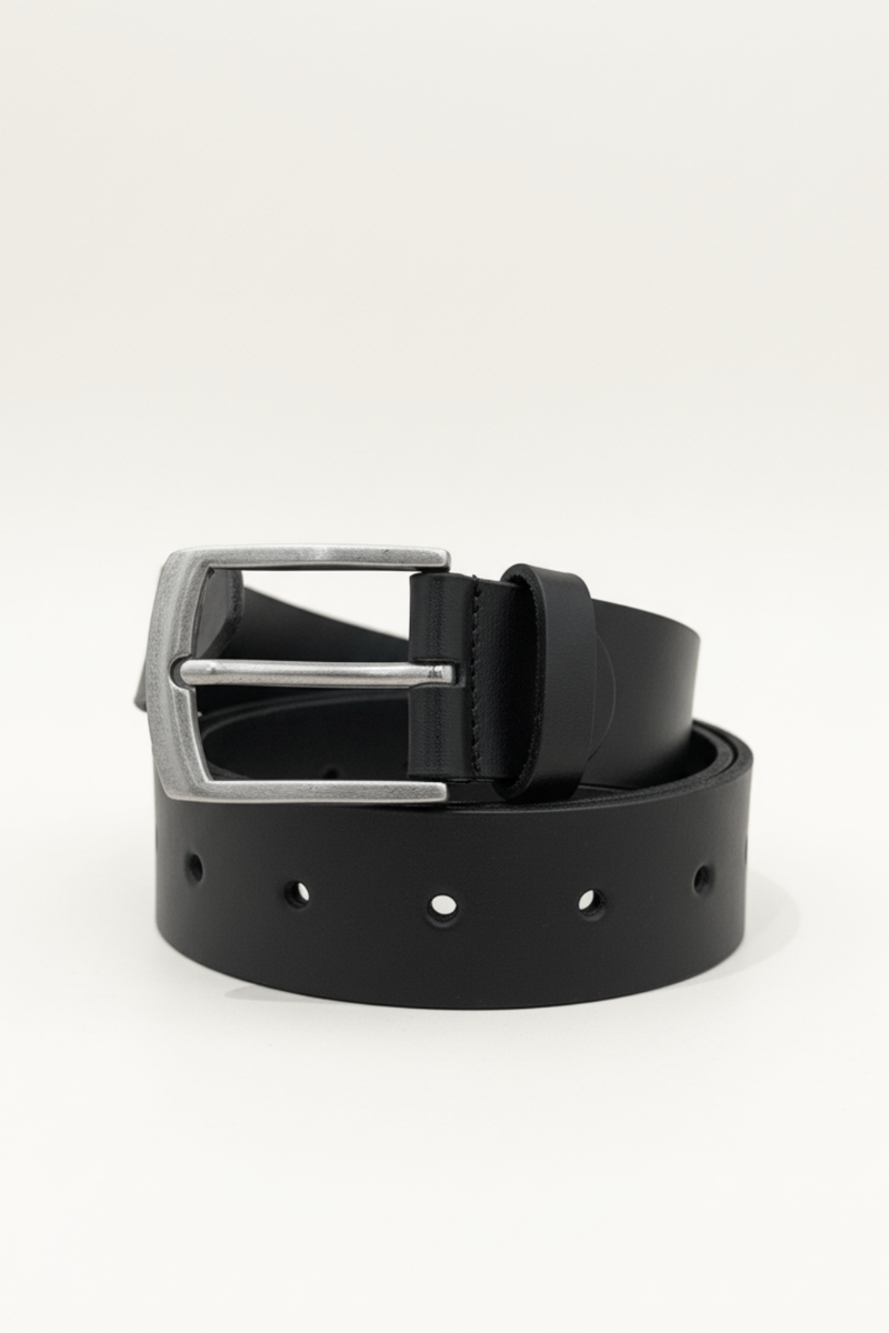 M.A.Dainty Lonny Belt Black Silver