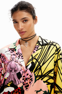 Desigual X M. Christian Lacroix Orchid Shirt