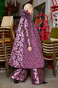 M.A.Dainty Puff Coat Pink Combo