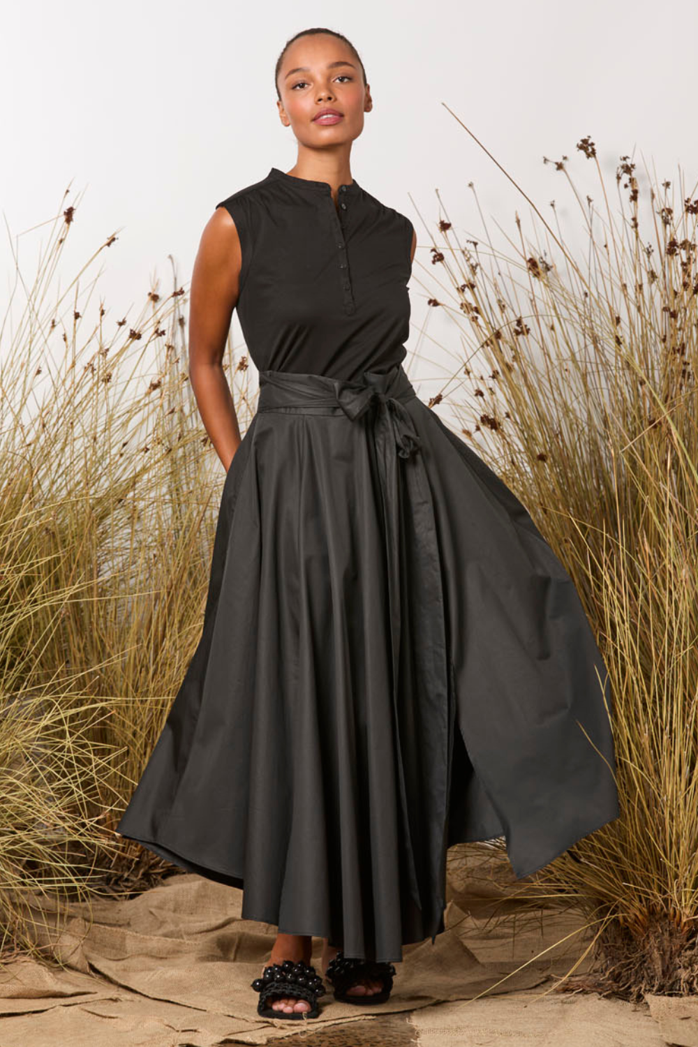 M.A.Dainty Gloria Skirt Nero