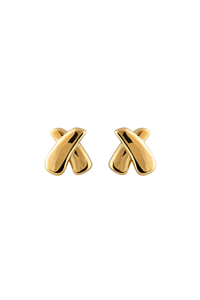 Zahar Piper Earrings Gold