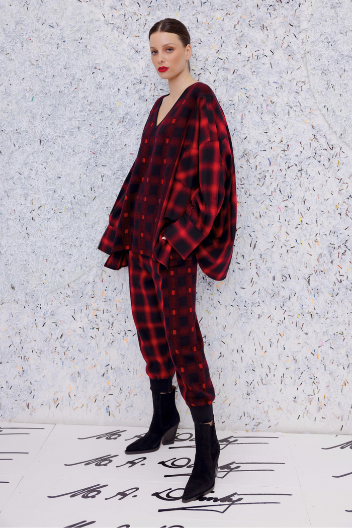 M.A.Dainty Checkers Jumper Rodeo Check