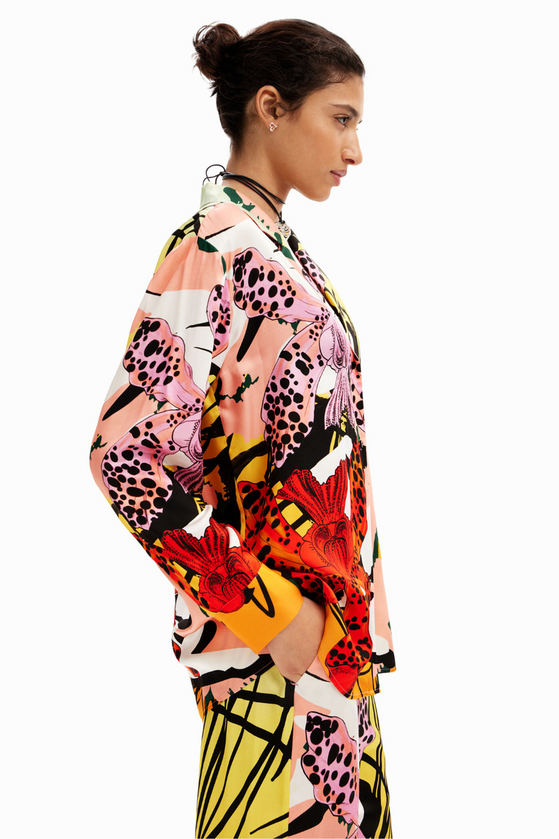 Desigual X M. Christian Lacroix Orchid Shirt