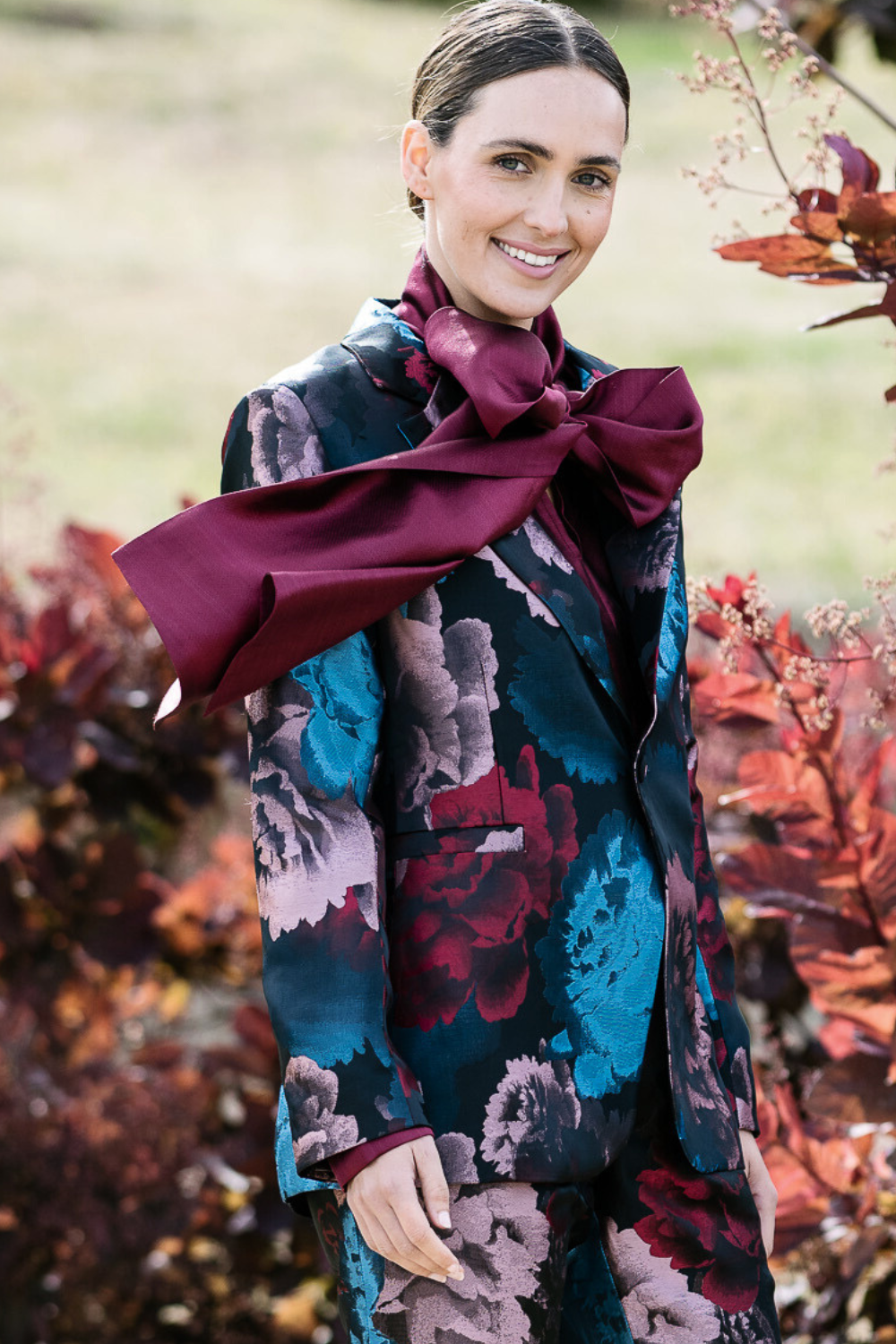 M.A.Dainty Zazzel Jacket Midnight Roses