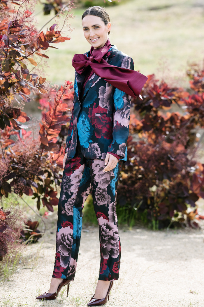 M.A.Dainty Darling Pant Midnight Roses