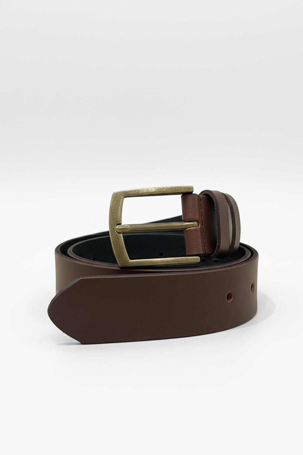 M.A.Dainty Lonny Belt Choc Brass