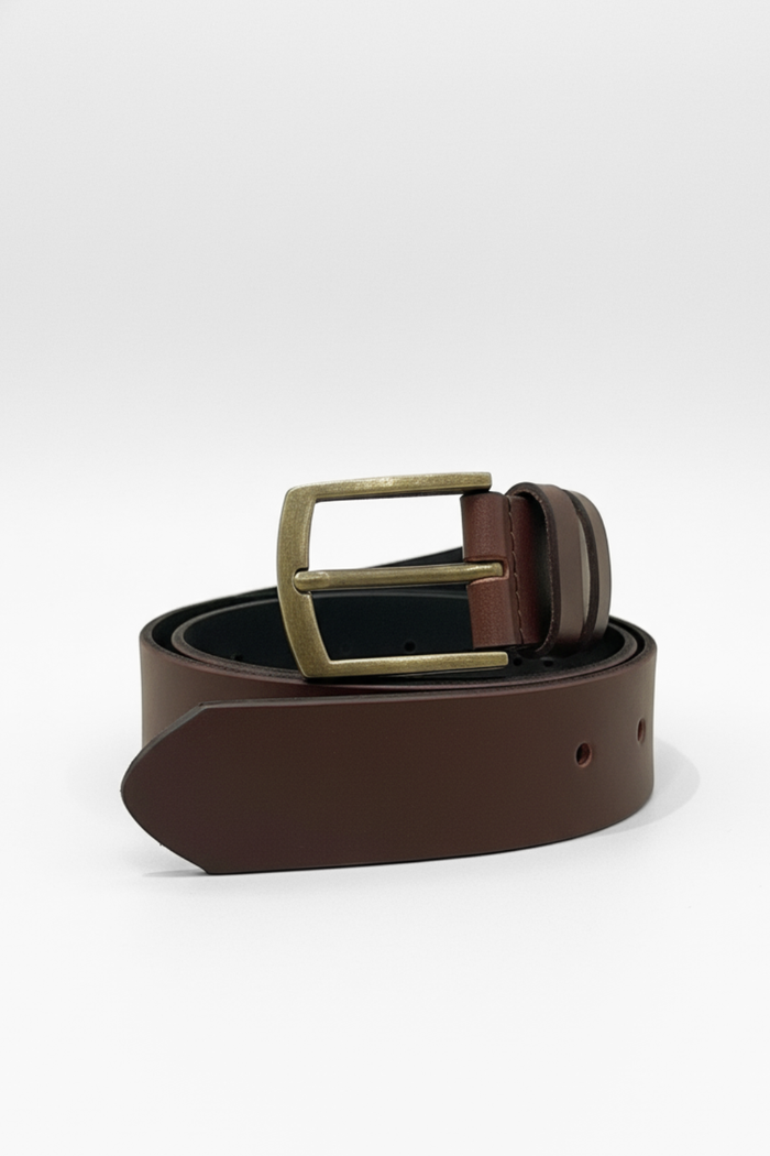 M.A.Dainty Lonny Belt Choc Brass