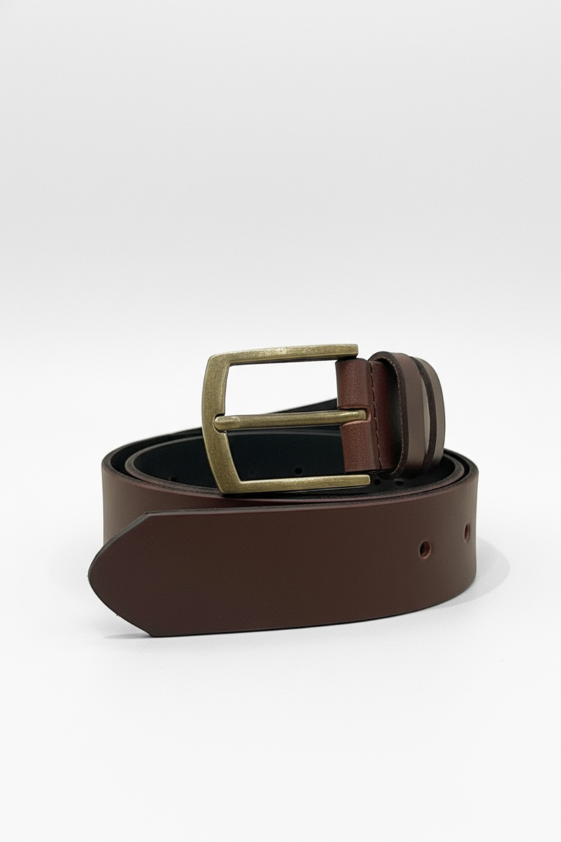 M.A.Dainty Lonny Belt Choc Brass