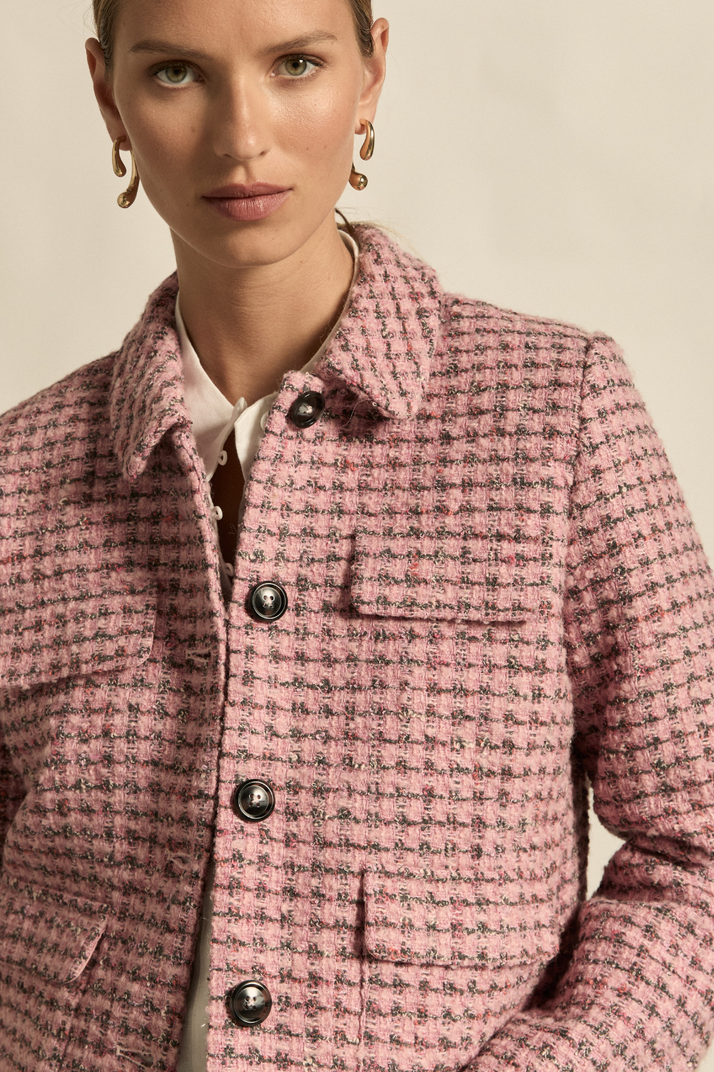 Zoe Kratzmann Adjoin Jacket Rose Boucle