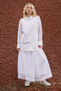 M.A.Dainty Stratus Shirt White